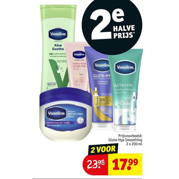Vaseline hand- en bodyverzorging