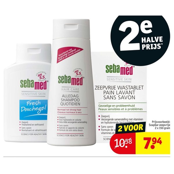 Zeepvrije wastablet