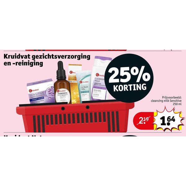 Kruidvat gezichtsverzorging en -reiniging