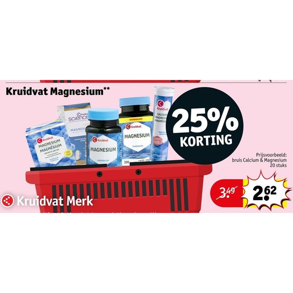 Kruidvat Magnesium