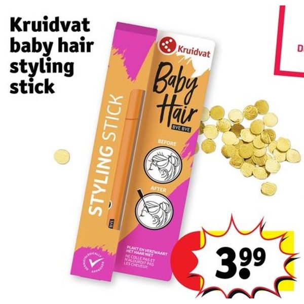 Kruidvat baby hair styling stick