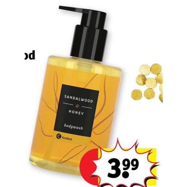 Kruidvat Moments Sandalwood & Honey bodywash