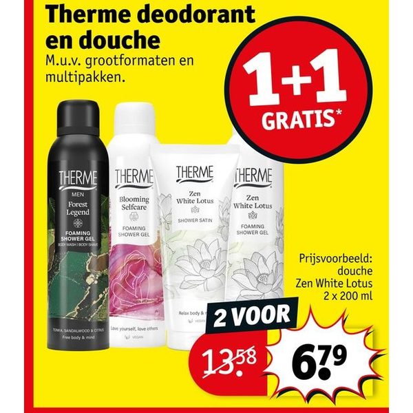 Therme deodorant en douche