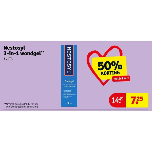 Nestosyl 3-in-1 wondgel