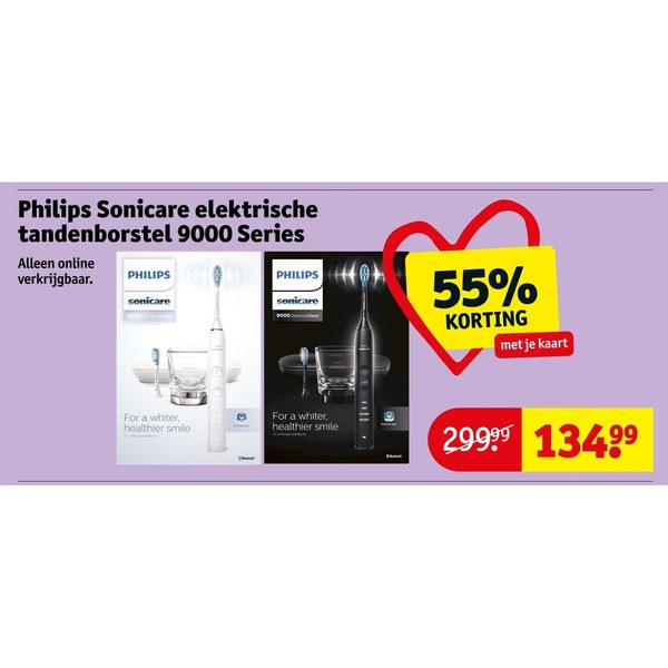 Sonicare elektrische tandenborstel 9000 Series