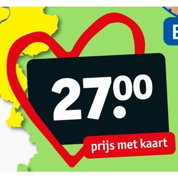 Treinticket naar Parijs of Berlijn (prijs met kaart)