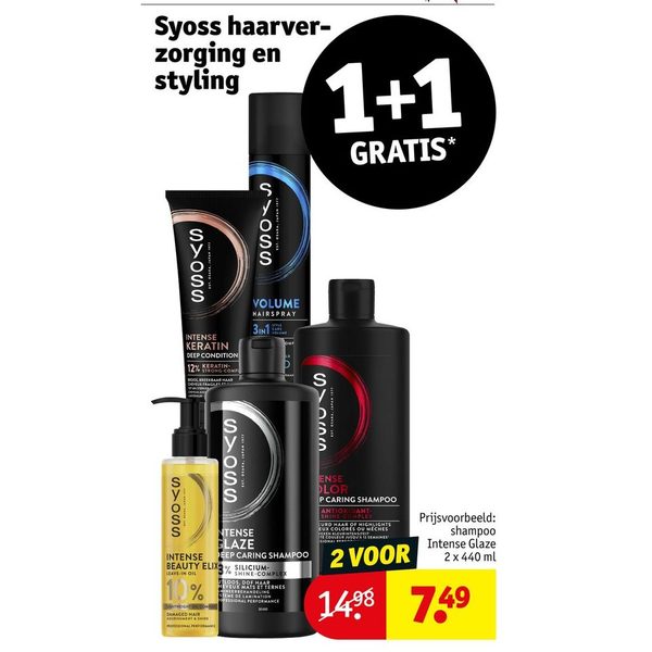 Syoss haarverzorging en styling