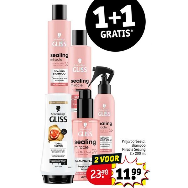 Sealing Miracle / Total Repair haarverzorging