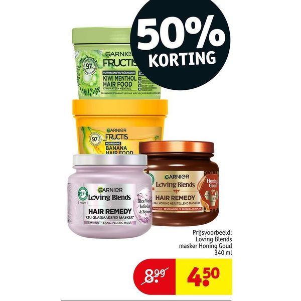 Fructis en Loving Blends haarkuren