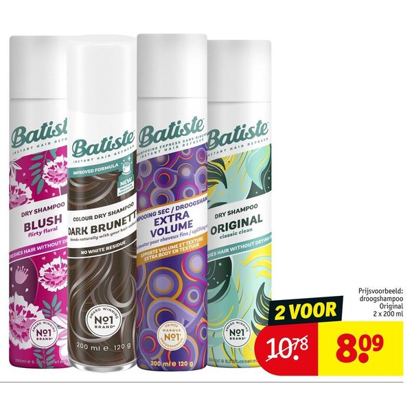 Batiste droogshampoo