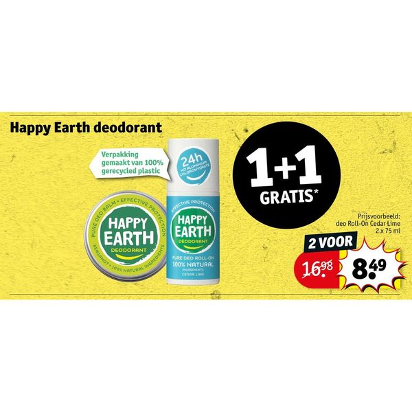 Happy Earth deodorant