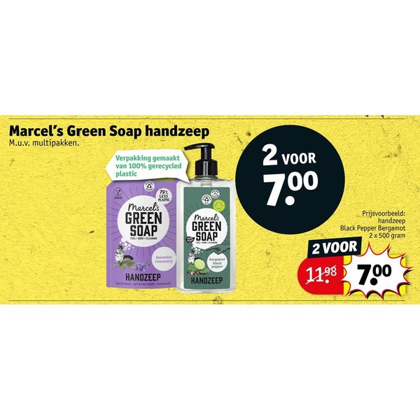 Marcel's Green Soap handzeep