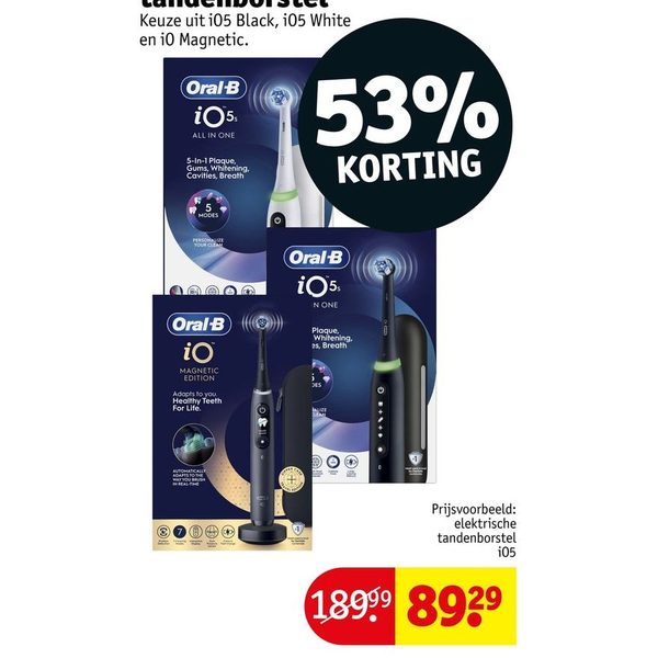 Oral-B elektrische tandenborstel