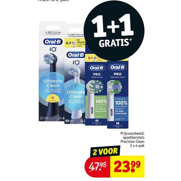 Oral-B opzetborstels