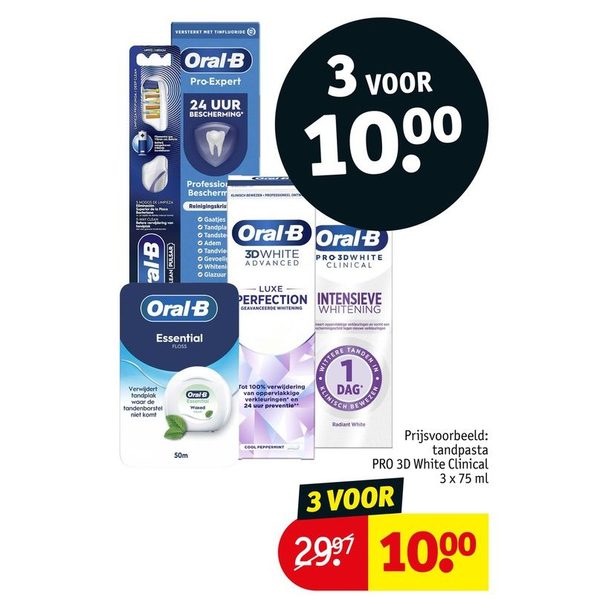 tandpasta en floss