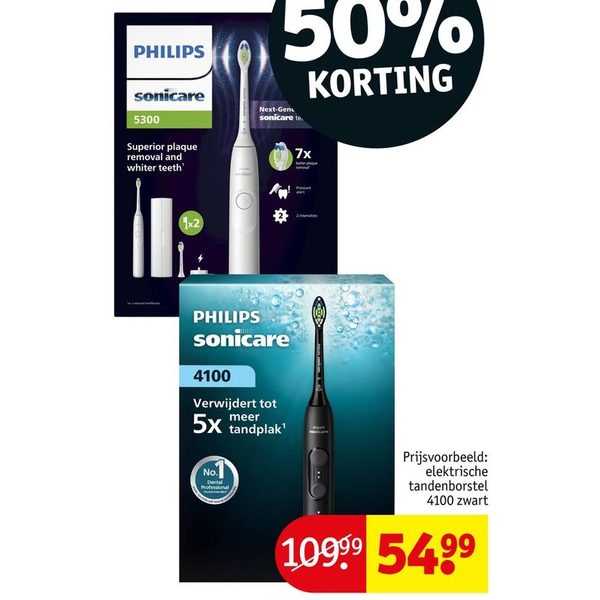 Sonicare elektrische tandenborstel 4100/5300