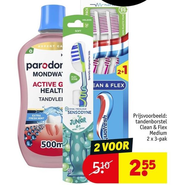 Aquafresh, Parodontax en Sensodyne