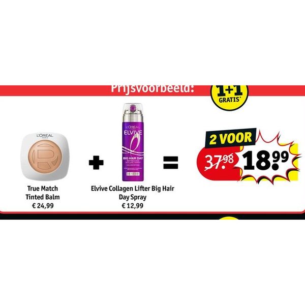 True Match Tinted Balm + Elvive Collagen Lifter
