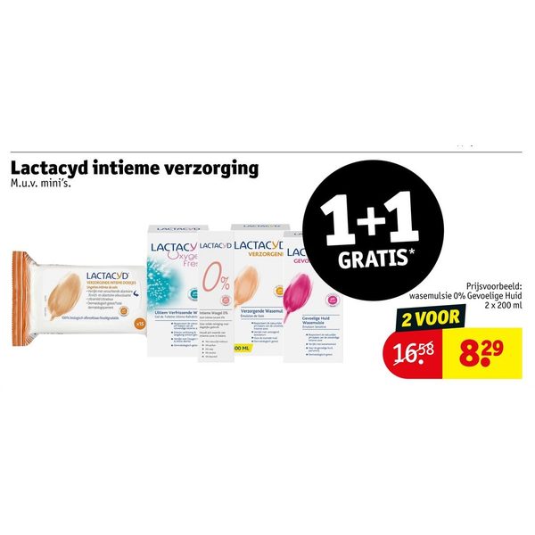 Lactacyd intieme verzorging