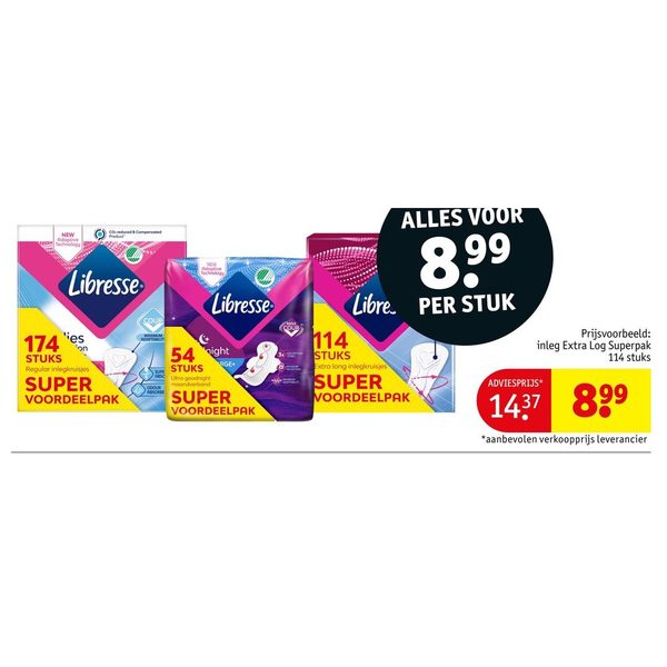 Libresse super voordeelpak