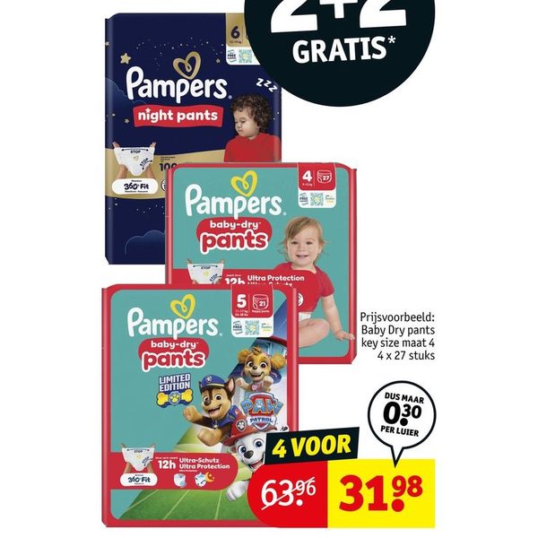 Pampers luierbroekjes