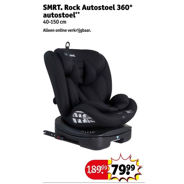 SMRT. Rock Autostoel 360