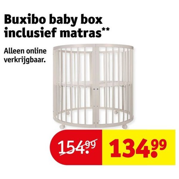 Buxibo baby box inclusief matras