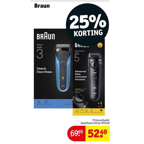 Shaver Series 3 of Beard Trimmer Series 5