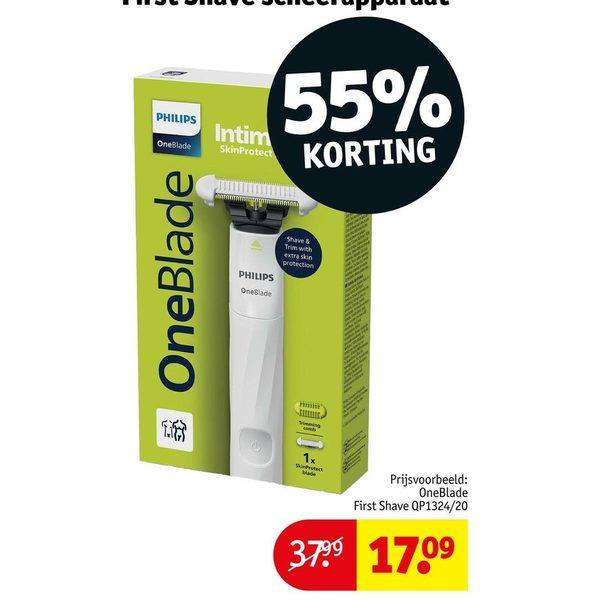 Philips OneBlade Face en First Shave