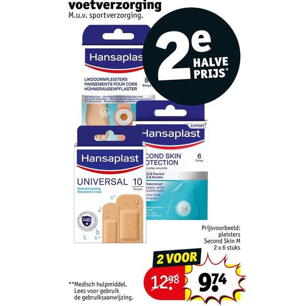 Hansaplast wond- en voetverzorging