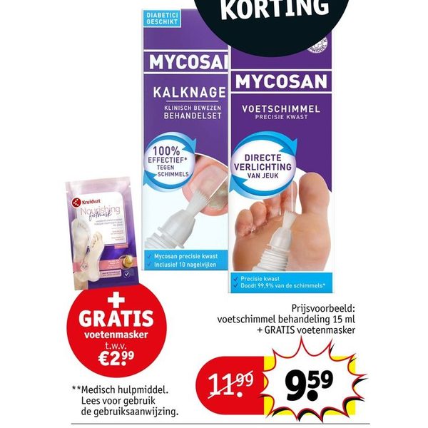 Kalknagel of Voetschimmel behandeling