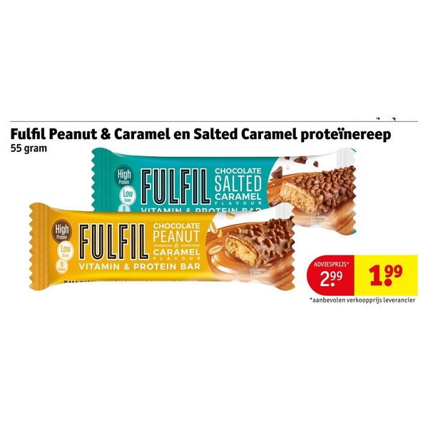 Peanut & Caramel Proteïnereep