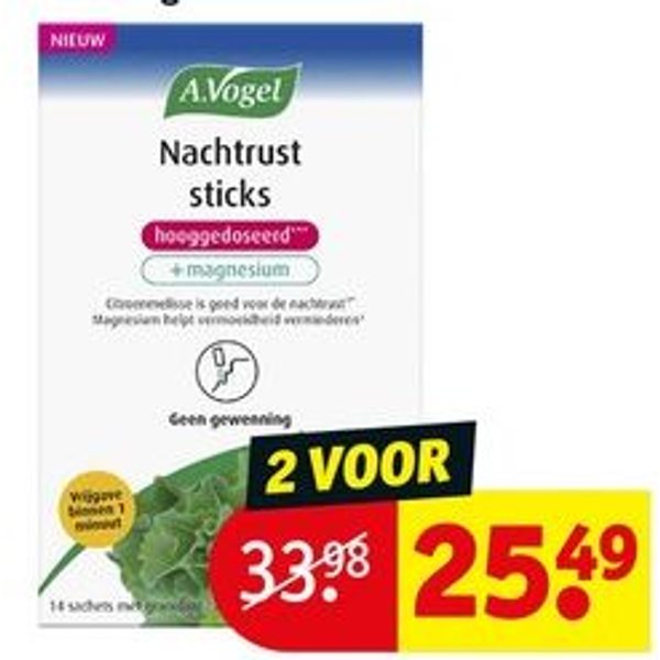 A.Vogel Nachtrust sticks