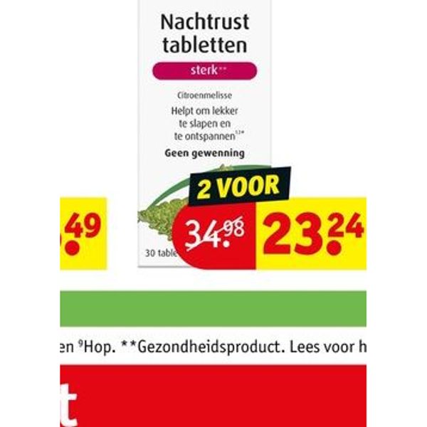 A.Vogel Nachtrust tabletten sterk