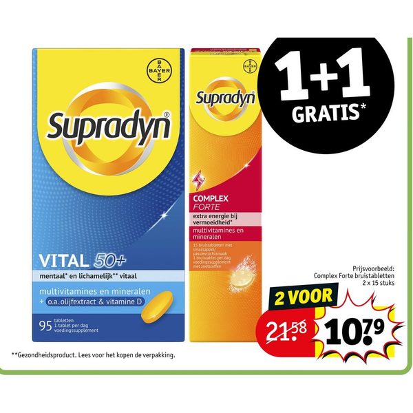 Supradyn Complex Forte bruistabletten