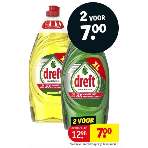 Dreft afwasmiddel Quickwash