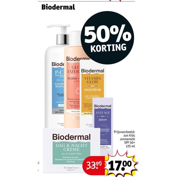 Biodermal dag- en nachtcrème