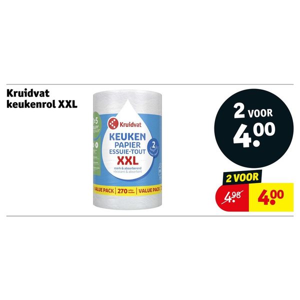 Kruidvat keukenrol XXL