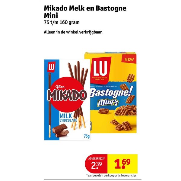Mikado Melk en Bastogne Mini