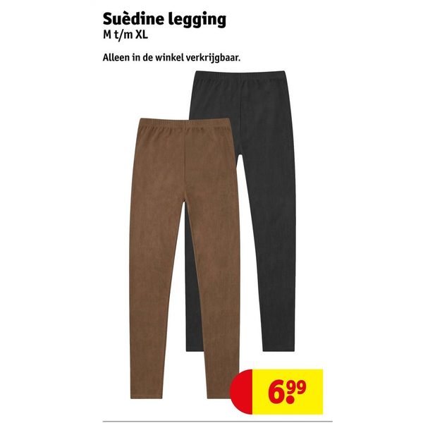 Suèdine legging