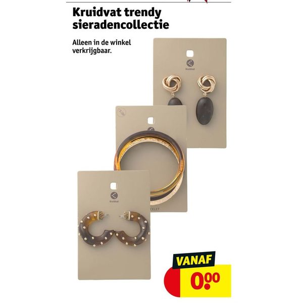 Kruidvat trendy sieradencollectie