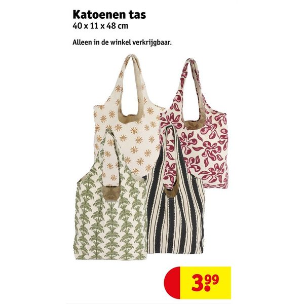 Katoenen tas