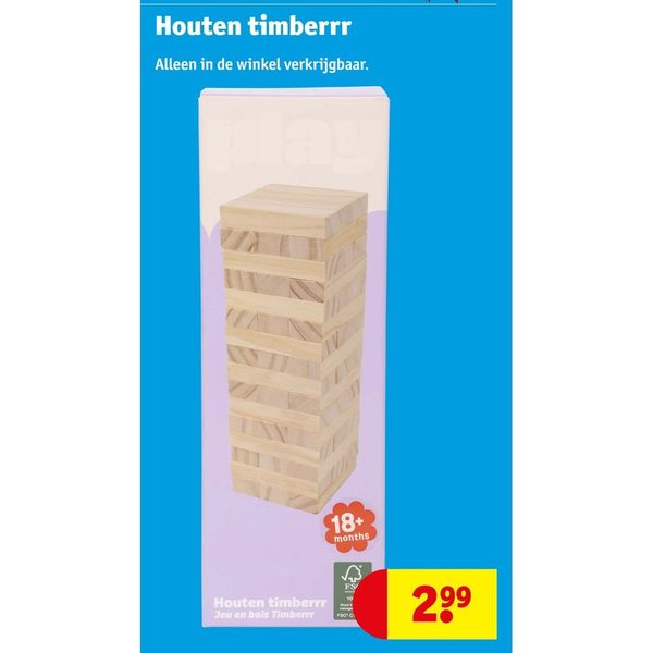Houten timberrr