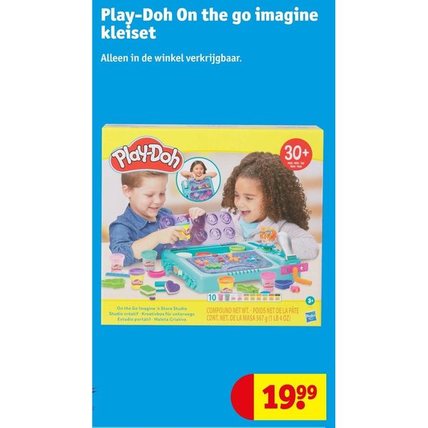 Play-Doh On the go imagine kleiset