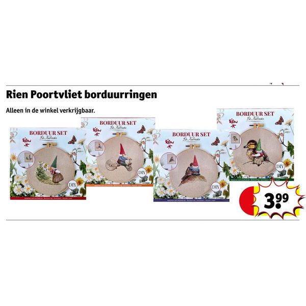 Rien Poortvliet borduurringen