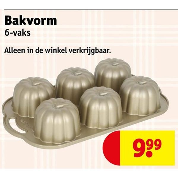 Bakvorm 6-vaks