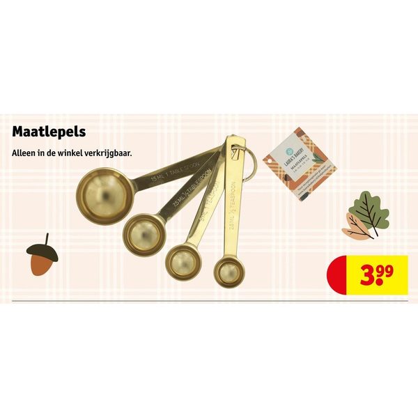 Maatlepels