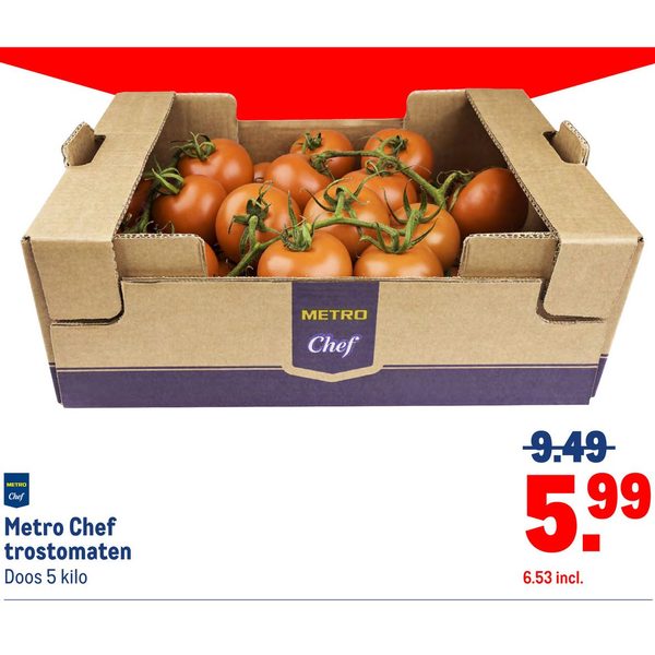 Metro Chef trostomaten