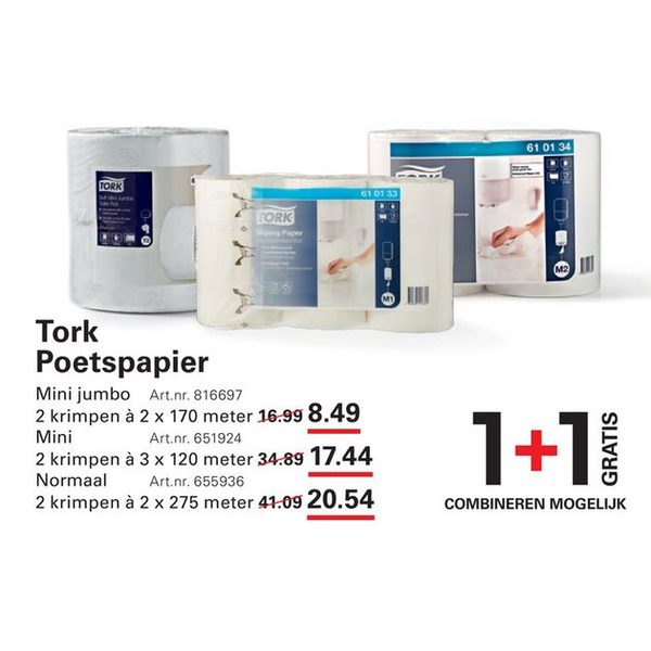 Tork Poetspapier