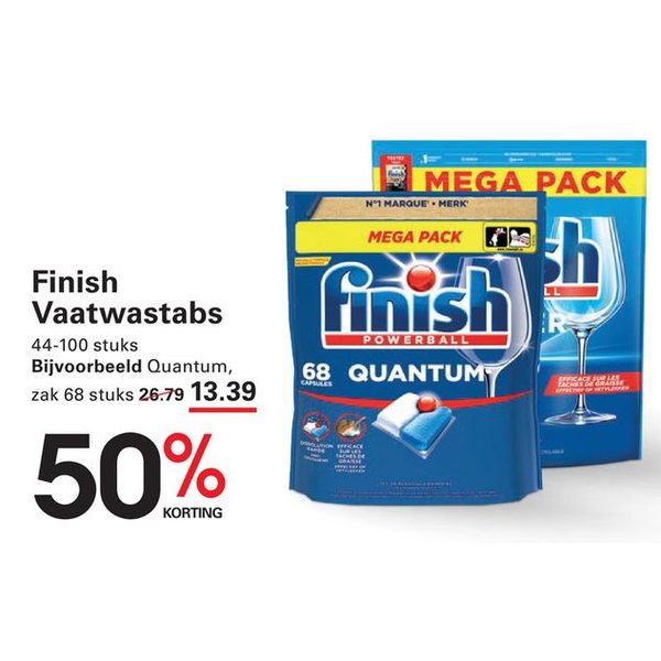 Finish Powerball Quantum Vaatwastabs